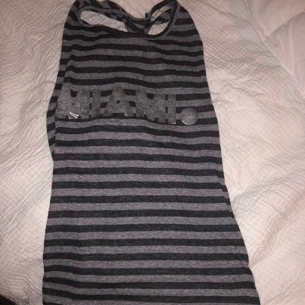 Miami flywheel cute braided back top